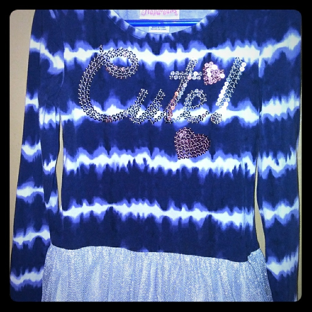 Pre-owned girls dress by "flapdoodles" size 4/5